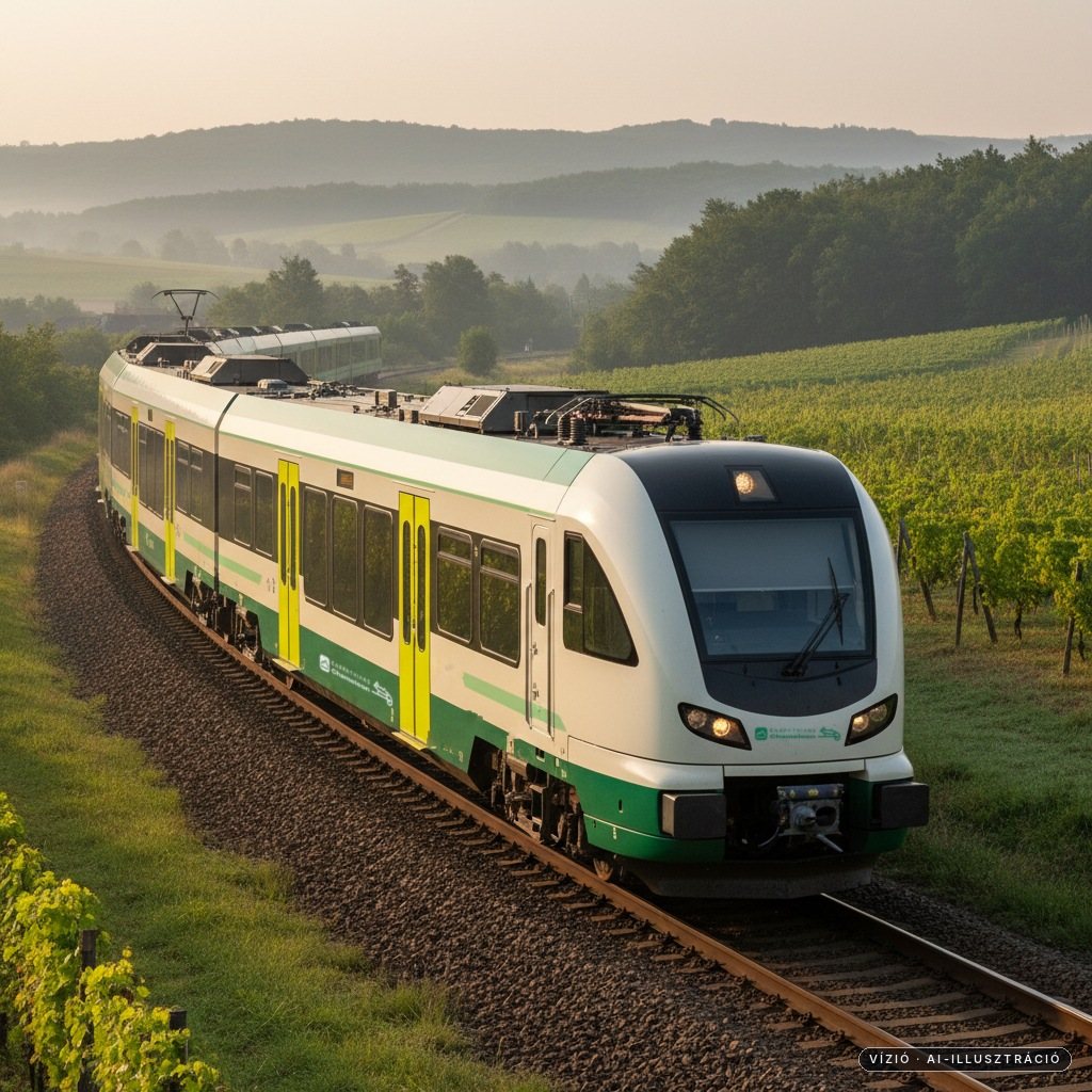 Chameleon Projekt train kanyargó regionális vonalon